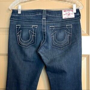 True Religion Dark Wash Skinny Jeans Size 26